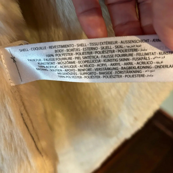 Ariat Women’s Faux Suede/Fur Vest, Small/Medium, Dark Brown, Cowgirl Western - Picture 5 of 8